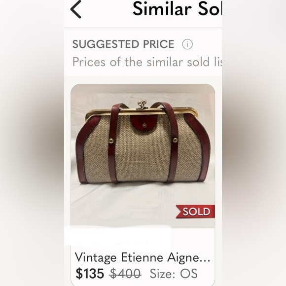 Etienne Aigner, Heritage, Vintage Straw purse. **Rare 1960s. Designer Bag - Picture 16 of 16